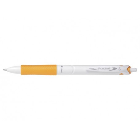 Pilot Boligrafo de Bola Retractil Acroball PureWhite - Recargable - Fabricado con Plastico Reciclado - Punta Redonda 1mm - Trazo