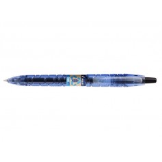 Pilot Boligrafo de Bola Retractil B2P Gel BeGreen - Tinta de Gel - Punta 0.7mm - Trazo 0.32mm - 89,8% de Plastico Reciclado - Re