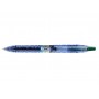 Pilot Boligrafo de Bola Retractil B2P Gel BeGreen - Tinta de Gel - Punta 0.7mm - Trazo 0.32mm - 89,8% de Plastico Reciclado - Re
