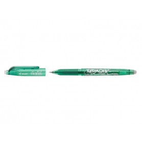 Pilot Boligrafo de gel borrable Frixion Ball - Punta de bola redonda 0.7mm - Trazo 0.4mm - Grip ergonomico - Color Verde