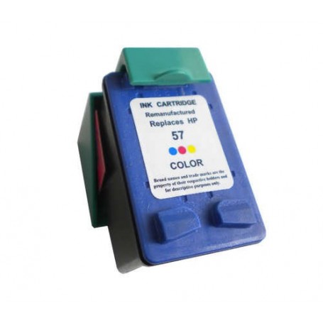 Cartucho remanufacturado Color HP 57, reemplaza al C6657A, 17ml de capacidad