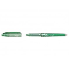Pilot Boligrafo de gel borrable Frixion Point - Punta fina de aguja 0.5mm - Trazo 0.25mm - Grip ergonomico - Color Verde