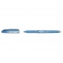 Pilot Boligrafo de gel borrable Frixion Point - Punta fina de aguja 0.5mm - Trazo 0.25mm - Grip ergonomico - Color Azul Claro