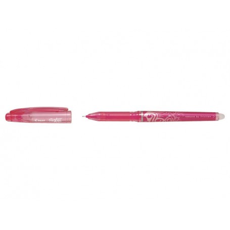 Pilot Boligrafo de Gel Borrable Frixion Point - Punta Fina de Aguja 0.5mm - Trazo 0.25mm - Grip Ergonomico - Color Rosa