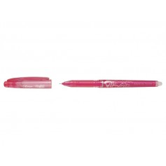Pilot Boligrafo de Gel Borrable Frixion Point - Punta Fina de Aguja 0.5mm - Trazo 0.25mm - Grip Ergonomico - Color Rosa