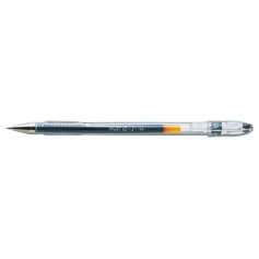 Pilot Boligrafo de Gel G1 - Recargable - Punta de Bola 0.5mm - Trazo 0.3mm - Cuerpo Transparente - Color Negro