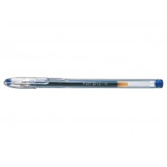 Pilot Boligrafo de Gel G1 - Recargable - Punta de Bola 0.5mm - Trazo 0.3mm - Cuerpo Transparente - Color Azul