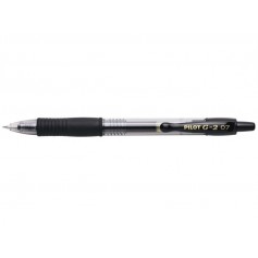 Pilot Boligrafo de Gel G2 Rollerball Retractil - Recargable - Punta de Bola Redonda 0.7mm - Trazo 0.32mm - Grip Ergonomico - Col