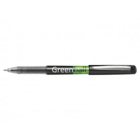 Pilot Boligrafo de Tinta Liquida Greenball - Recargable - Fabricado con Plastico Reciclado - Punta Media 0.7mm - Trazo 0.35mm - 