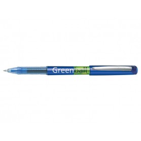 Pilot Boligrafo de Tinta Liquida Greenball - Recargable - Fabricado con Plastico Reciclado - Punta Media 0.7mm - Trazo 0.35mm - 