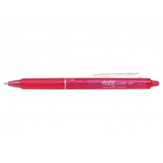 Pilot Boligrafo de gel borrable retractil Frixion Clicker - Punta de bola redonda 0.7mm - Trazo 0.4mm - Grip ergonomico - Color 