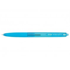 Pilot Boligrafo de Bola Retractil SuperGrip G - Punta Redonda 1.0mm - Trazo 0.4mm - Tinta de Aceite - Grip Ergonomico - Color Tu