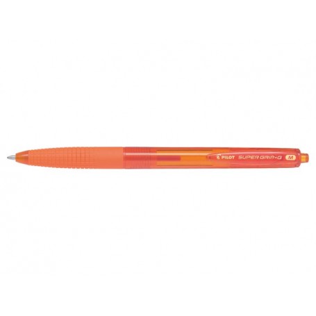 Pilot Boligrafo de Bola Retractil SuperGrip G - Punta Redonda 1.0mm - Trazo 0.4mm - Tinta de Aceite - Grip Ergonomico - Color Na