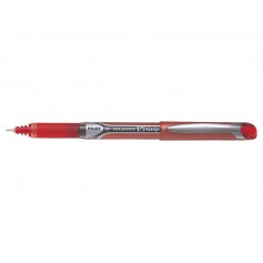 Pilot Boligrafo de Tinta Liquida Hi-Tecpoint V5 Grip - Punta Fina de Aguja 0.5mm - Trazo 0.3mm - Color Rojo