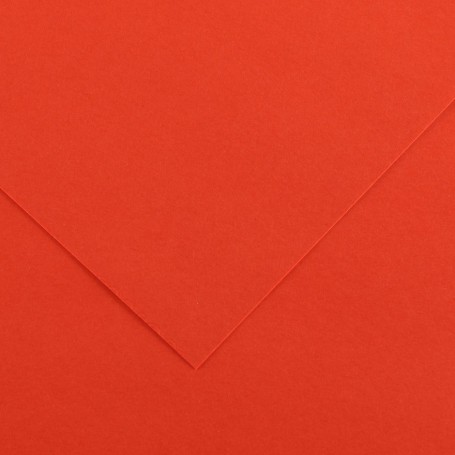 Canson Guarro Pack de 25 Cartulinas Iris A4 de 185g - 50x65cm - Color Tomate