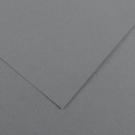 Canson Guarro Pack de 25 Cartulinas Iris A4 de 185g - 50x65cm - Color Gris Plomo