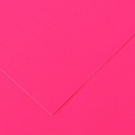 Canson Guarro Pack de 25 Cartulinas Iris A4 de 185g - 50x65cm - Color Fucsia Fluo