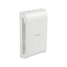 D-Link Punto de Acceso Empresarial WiFi AC1200 Wave 2 PoE- 5 GHz/2.4 GHz - Velocidad hasta 1200Mbps - 2 Puertos RJ45 - Color Bla