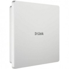 D-Link Punto de Acceso WiFi AC1200 PoE Dual Band para Exterior - 5 GHz/2.4GHz - Tasa de Transferencia Max. 867 Mbps - 2 Puertos 