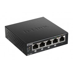 D-Link Switch 5 Puertos Gigabit 10/100/1000 Mbps - PoE+