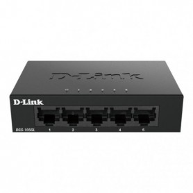 D-Link Switch 5 Puertos Gigabit 10/100/1000 Mbps