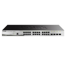 D-Link Metro Switch Gestionable 24 Puertos Gigabit + 4 Gigabit SFP Metro