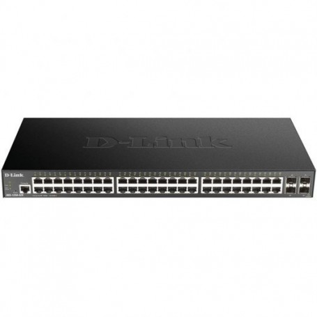 D-Link Switch Gestionado 48 Puertos Gigabit + 4 Puertos SFP 10G