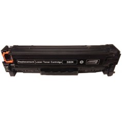 HP 380X Negro tóner sustituto, reemplaza al CF380A y CF380X, 312X