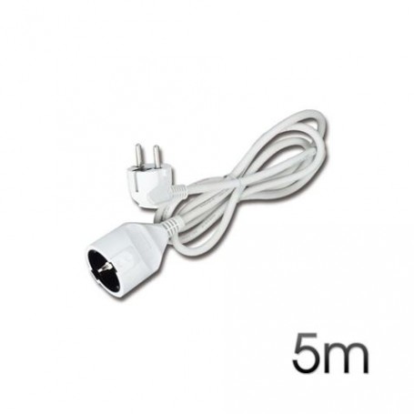 Elbat Cable de Alimentacion Alargador Macho a Hembra 5m