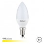 Elbat Bombilla LED C37 6W E14 480lm - 3000K Luz Calida