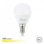 Elbat Bombilla LED G45 6W E14 480lm - 3000K Luz Calida