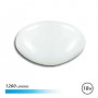 Elbat Aplique Ovalado de Techo LED 18W 1260lm - 6500K Luz Fria - Diametro 30cm