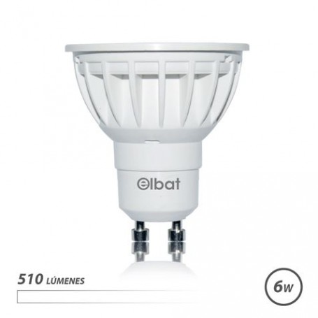 Elbat Bombilla LED GU10 6W 510lm - 4000K Luz Blanca