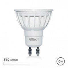 Elbat Bombilla LED GU10 6W 510lm - 4000K Luz Blanca