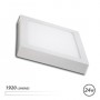Elbat Downlight Cuadrado Sobre Pared LED 24W Luz - Color Blanco