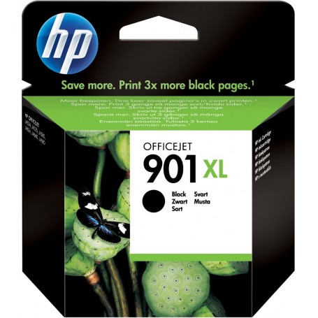 HP 901XL Negro Cartucho ORIGINAL DE ALTA CAPACIDAD CC654AE