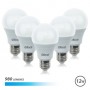 Elbat Pack de 5 Bombillas LED A60 12W E27 980lm - 6500K Luz Fria