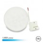 Elbat Aplique Redondo de Techo con Base Fija LED 18W 1950lm - 6500K Luz Fria - Diametro 15cm