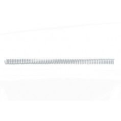 GBC Caja de 100 Espirales de Encuadernacion Metalicos 5:1 de 24mm - Color Blanco