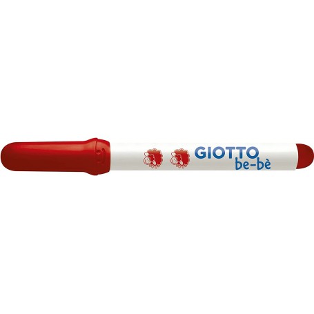 Giotto Bebe Pack de 12 Super Rotuladores - Punta Gruesa 5mm - Dermatologicamente Testados - Tinta Lavable de Manos y Tejidos - 