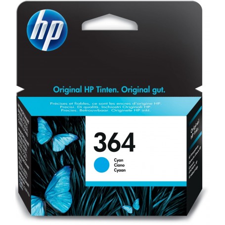 HP 364 Cian cartucho original CB318EE
