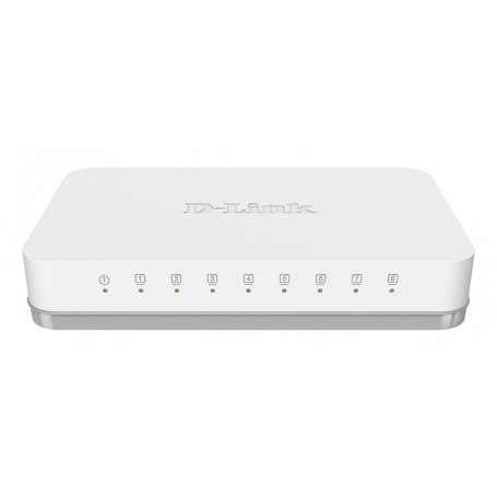 D-Link Switch 8 Puertos Gigabit 10/100/1000 Mbps
