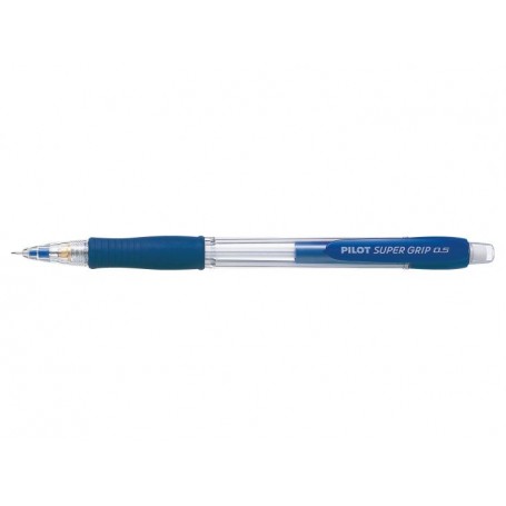 Pilot Portaminas SuperGrip H185 - Trazo 0.5mm - Mina HB - Cuerpo Azul
