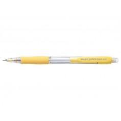 Pilot Portaminas SuperGrip H185 - Trazo 0.5mm - Mina HB - Cuerpo Amarillo