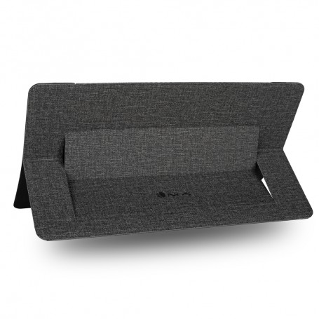 NGS Soporte Elevador para Portatil hasta 15" - Plegable - Ultrafino - Antideslizante - Color Gris