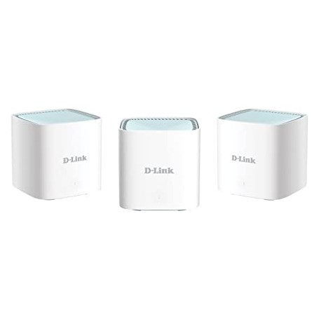 D-Link Eagle Pro AI Sistema WiFi Mesh WiFi 6 AX1500 Dual Band - 3 Unidades - MU-MIMO, OFDMA y BSS