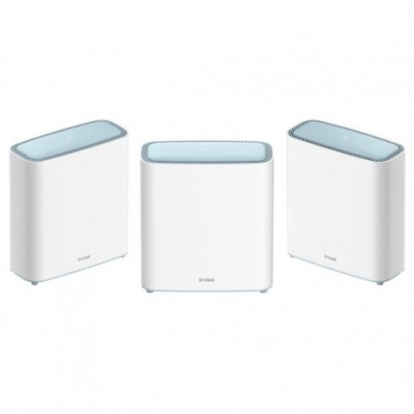 D-Link Eagle Pro AI Sistema WiFi Mesh WiFi 6 AX3200 Dual Band - 3 Unidades - MU-MIMO, OFDMA