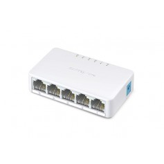 Mercusys Switch 5 Puertos RJ45 10/100 Mbps