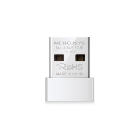 Mercusys Adaptador USB Nano Inalambrico N150 - USB 2.0 - Hasta 150Mbps