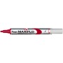 Pentel Maxiflo Rotulador para Pizarra Blanca - Regulacion del Flujo de Tinta - Punta de Bala - Ancho de Linea 2mm - 50% de Mater
